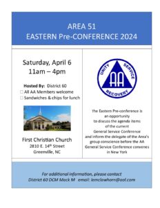 2024 North Carolina Eastern Preconference @ First Christian Church | Greenville | North Carolina | United States